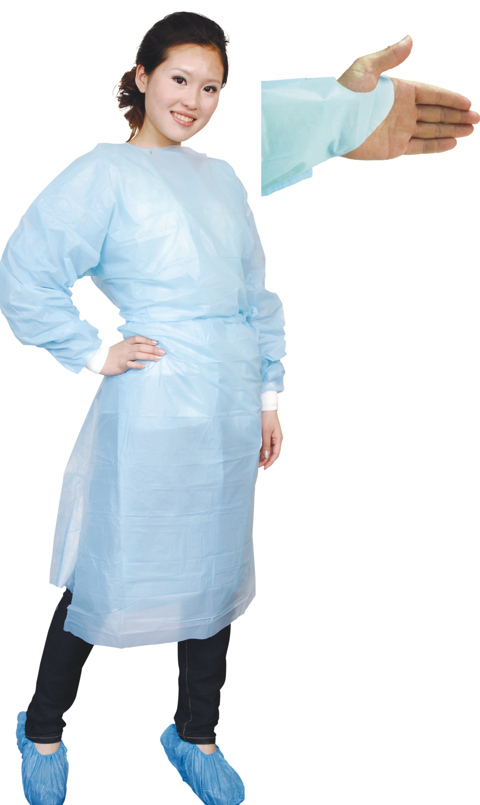 XCM226  CPE CLEAN GOWN