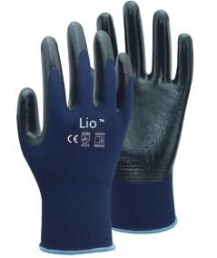 Lio 21311 13G polyester liner with smooth nitrile coating