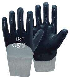 Lio 21321 Cotton jersey liner with ¾ blue nitrile coating, knit wrist