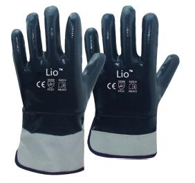 Lio 21322 Cotton jersey liner with full nitrile coating